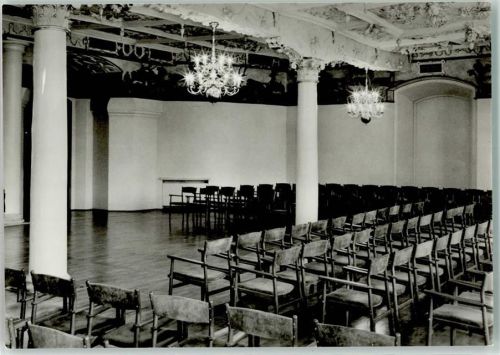 Güstrow Schloß Güstrow Festsaal Stuckdecke
