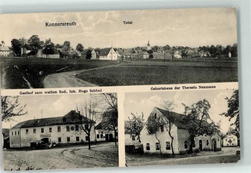 Konnersreuth Gasthaus zum weißen Roß Geburtshaus Theresia Neumann