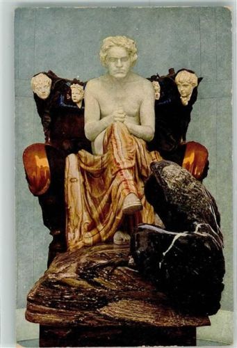 Leipzig Statue Max Klinger Museum bildende Künste Verlag Seemann Nr.13