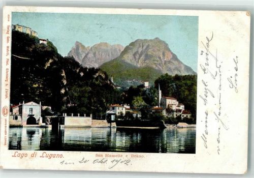 Oltrona di S. Mamette 1902 Drano