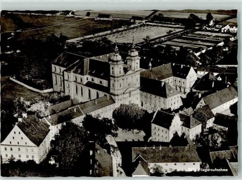 Waldsassen Fliegeraufnahme Kirche Abtei