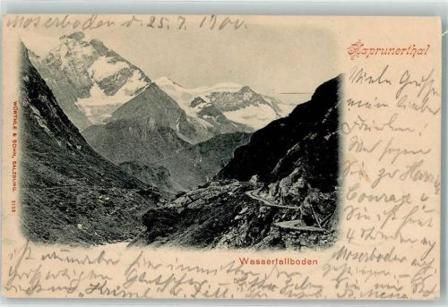 Kaprun 1900 Wasserfallboden Kaprunertal