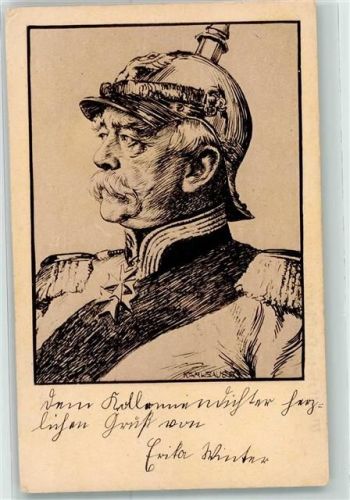 sign.Karl Bauer Wohlfahrtskarte Frauenhilfe Künstlerkarte