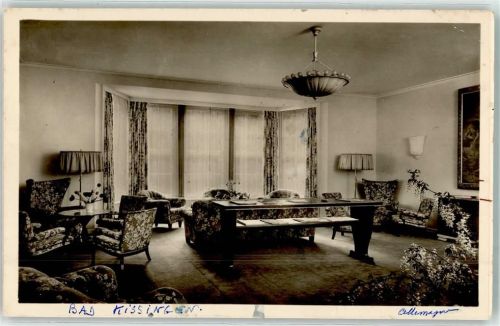 Bad Kissingen Sanatorium Prof. von Dapper Lesezimmer