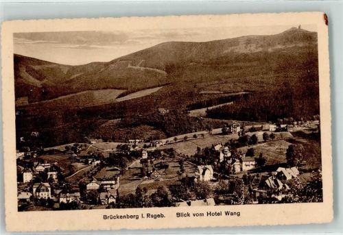 Brückenberg Blick vom Hotel Wang