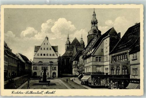 Lutherstadt Eisleben Markt Denkmal