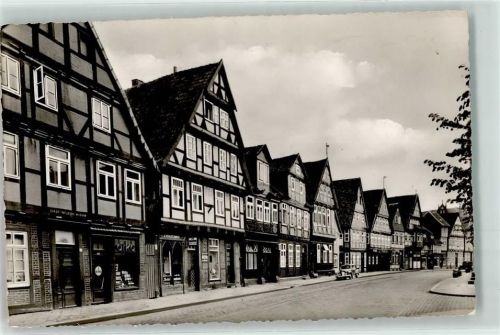 Celle Schuhstraße Fachwerkhaus Auto Geschäfte