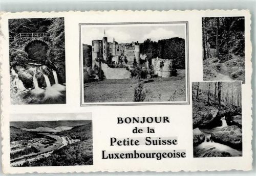 Echternach Bonjour de la Petit Suisse luxembourgeoise Wasserfall Schiessentümpel