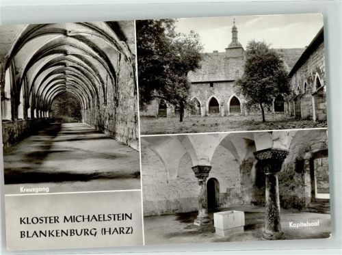 Blankenburg Kloster Michaelstein Kreuzgang Kapitalsaal