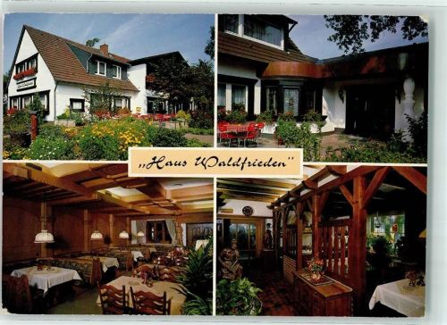 Dülmen Gasthaus-Cafe Haus Waldfrieden Gaststube Terrasse
