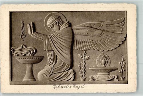 Beuron Beuroner Schule Relief Opfernder Engel