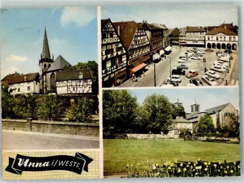 59423 W4750 Unna - Stadtkirche Stadtplatz