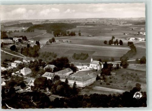 Weilheim Fliegeraufnahme Jugendkurheim Kloster Wessobrunn