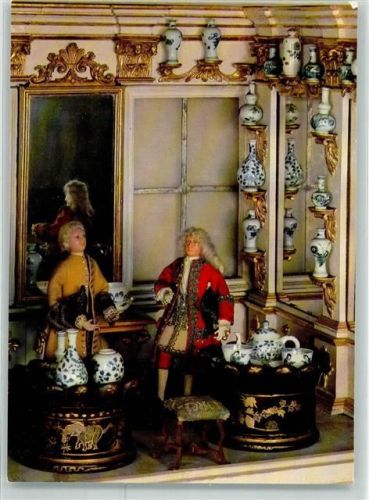 Arnstadt Porzelan- u. Spieglkabinett Schlossmuseum Arnstett Histor. Puppensammlung