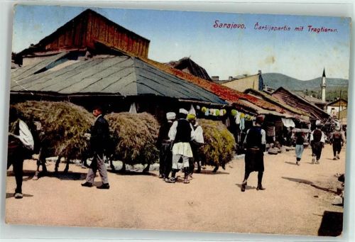 Sarajevo Carsijapartie mit Tragtieren