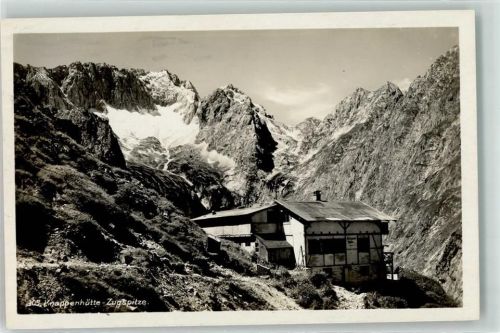 Garmisch-Partenkirchen Knappenhütte Zugspitze Höllental Hüttenstempel
