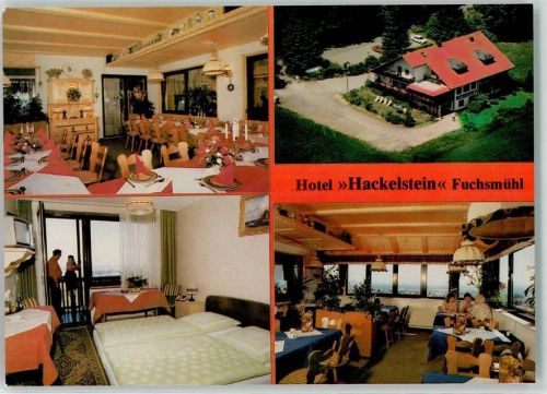 Fuchsmühl Hotel Hackelstein Speisezimmer Fremdenzimmer