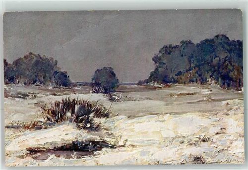 Winter in Pojizeri sign. Cenek Chodera