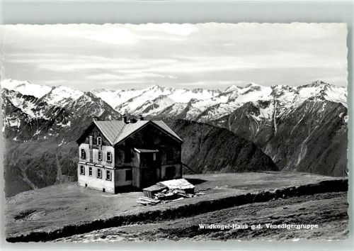 Bramberg Wildkogelhaus g.d. Venedigergruppe Hüttenstempel