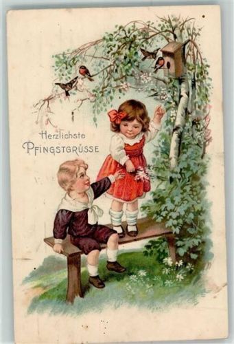 1919 Kinder Rotkehlchen EAS Nr.3968