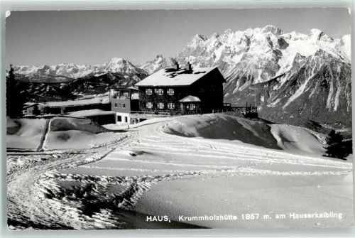 Haus Winter Krummholzhütte am Hauserkalbing