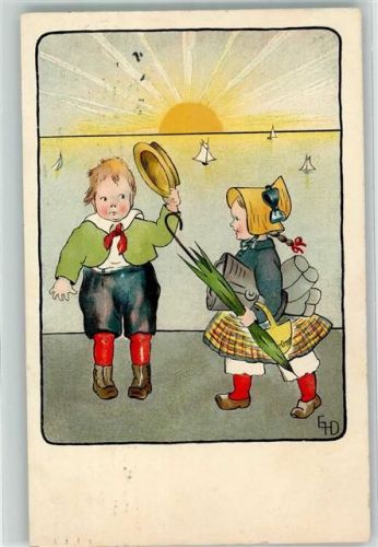 1911 Kinder sign. GD Serie 1083