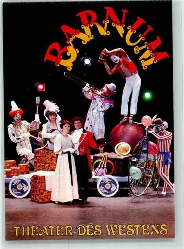 Barnum Theater des Westens Clowns Freddy Quinn Eleonore Weisgerber 1983