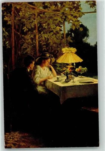 1915 sign. M.Rieder In der Laube Verlag Paul Heckscher Imp.179