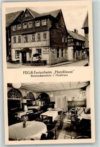Benneckenstein FDGB-Ferienheim Harzklause
