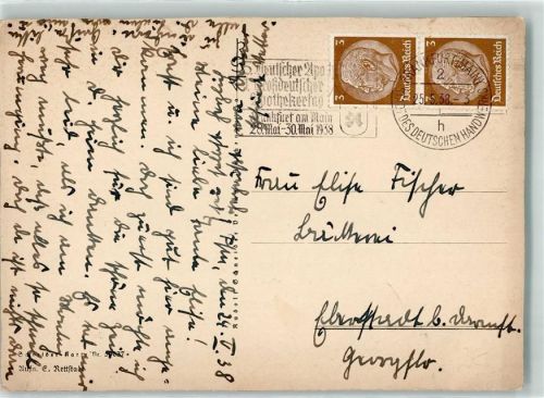 Frankfurt 5. Deutscher Apothekertag 1. Großdeutscher Apothekertag Mai 1938
