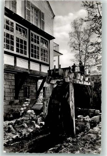 Leopoldstal Hotel Silbermühle Wasserrad