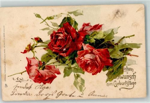 1906 Rosen Raphael Tuch sign. C.Klein