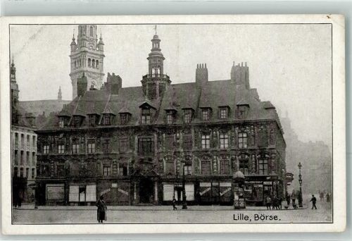 Lille Börse Litfaßsäule