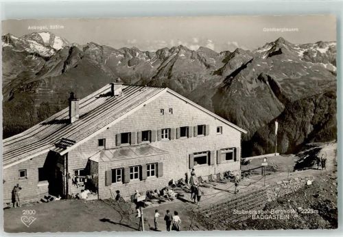 Bad Gastein Stubnerkogel Berghotel Hüttenstempel