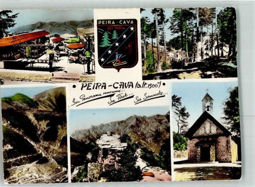 Luceram Peira Cava Skilift Kapelle