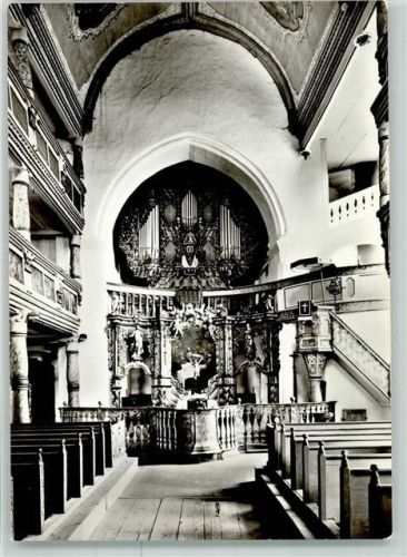 Herpf Dorfkirche Kirchenorgel Altar Kanzel