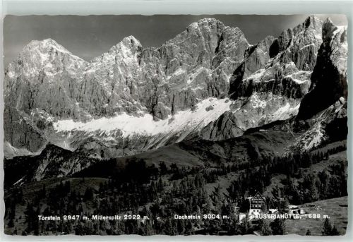 Ramsau Austriahütte Torstein m. Mitterspitz Dachstein
