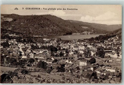 Gerardmer Vue prise des Gouttridos