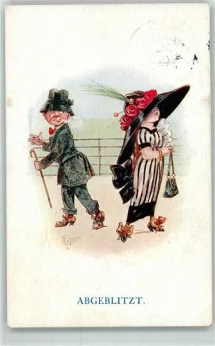 1913 Abgeblitzt The Flapper Series 195
