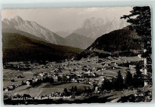 Seefeld Blick vom Gschwandkopf