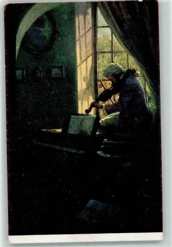1917 sign.J.Nosel Geige Feldpost Bayr.Reserve Kavallerie Regiment Nr.6