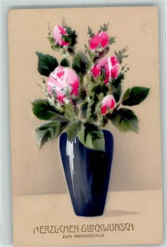 Kerns 1916 Rosen in Vase