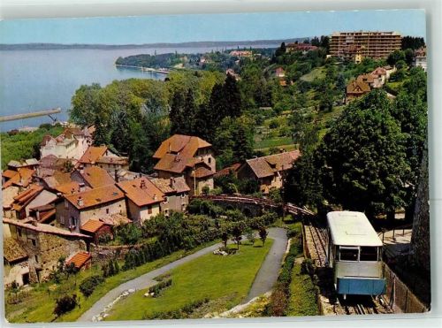 Thonon-les-Bains Port de Rives Straßenbahn Tram Brücke