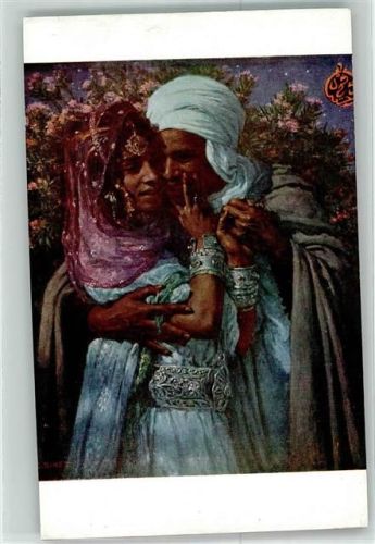 Liebessklave Tracht sign.E.Dinet Salon de Paris Nr.394