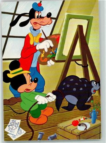 Goofy malen Mickey Mouse Robbe