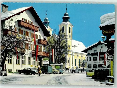 St. Johann Postamt Kirche Gasthaus Tankstelle