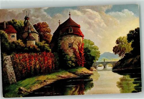 sign.Fiebiger G. Landschaft Amag Nr.357