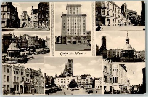 Wismar Mehrbildkarte