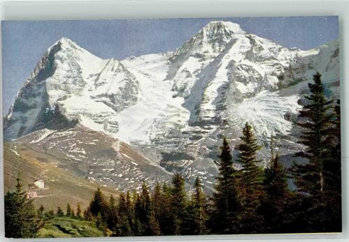 Wengeralp Jungfraubahn Kleiner Scheidegg mit Eiger und Mönch FRG Serie 64 Nr.3101