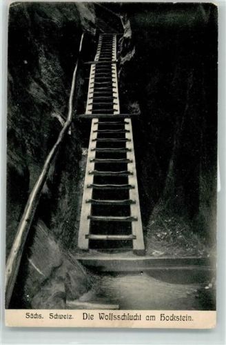 01848 O8352 Hohnstein - Wolfsschlucht Aufstieg